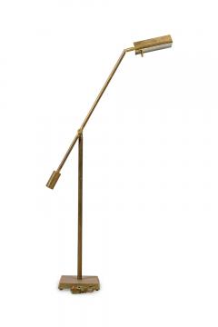  Chapman Manufacturing Company Chapman American Mid Century Counter Balanced Brass Reading Lamp - 4273804