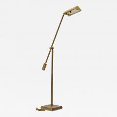 Chapman Manufacturing Company Chapman American Mid Century Counter Balanced Brass Reading Lamp - 4289820