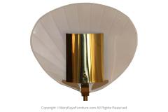  Chapman Mfg Co Mid Century Brass Chapman Palm Leaf Floor Lamp - 2981306