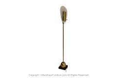  Chapman Mfg Co Mid Century Brass Chapman Palm Leaf Floor Lamp - 2981308