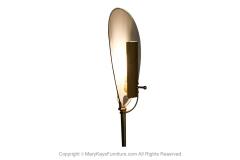  Chapman Mfg Co Mid Century Brass Chapman Palm Leaf Floor Lamp - 2981309