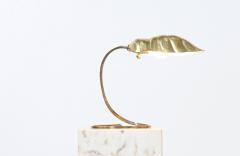  Chapman Mfg Co Mid Century Modern Brass Leaf Table Lamp by Chapman - 2971571