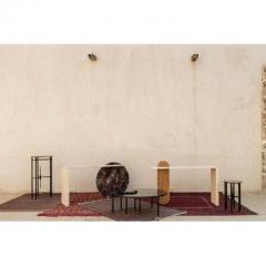  Chapter Studio GOL 001 MARBLE CONSOLE TABLE BY CHAPTER STUDIO - 2412135