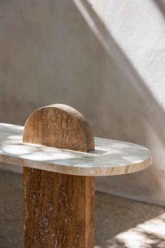  Chapter Studio GOL 002 MARBLE CONSOLE TABLE BY CHAPTER STUDIO - 2406467