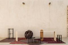  Chapter Studio GOL 002 MARBLE CONSOLE TABLE BY CHAPTER STUDIO - 2406475