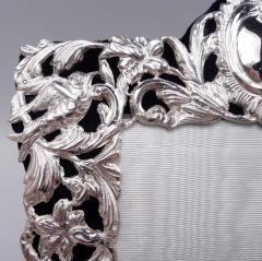  Charles Fox Co English Victorian Art Nouveau Sterling Silver Picture Frame 1899 - 4097539
