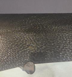  Chartrain Collection Hand Hammered Bronze and Iron Meteorites Console - 4393248