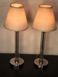  Chase Brass and Copper Company SUITE OF THREE PAIRS OF ART DECO LAMPS PRICED PER PAIR - 766018