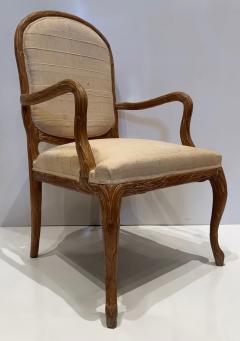  Chateau d Ax Chateau Dax Vintage Faux Bois Carved Dining Chairs Italy Set of 6 - 4157214