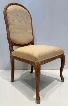  Chateau d Ax Chateau Dax Vintage Faux Bois Carved Dining Chairs Italy Set of 6 - 4157257