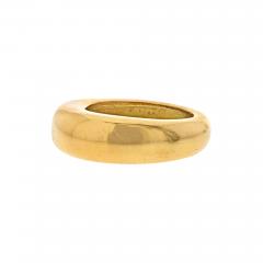  Chaumet CHAUMET 18K YELLOW GOLD DOME HIGH POLISH BAND RING - 2747389