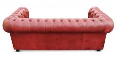  Chesterfield English Chesterfield Cardovian Oxblood Tufted Leather Sofa - 2937172