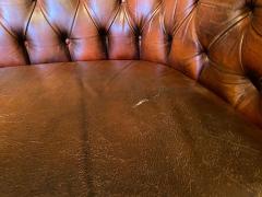  Chesterfield LEATHER CHESTERFIELD STYLE SOFA - 3082989