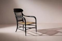  Chiavari Antique Campanino cherrywood armchair Chiavari Italy late 19th century  - 3670396