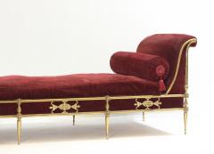  Chiavari Brass Chaise Lounge by Chiavari 1955 Italy - 3568527