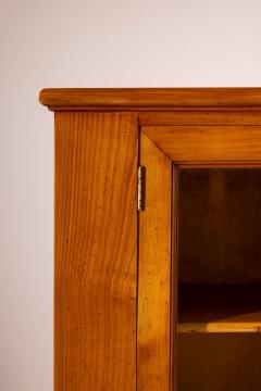  Chiavari Cherrywood credenza with bookcase Canciani manufacture Chiavari Italy 1940s - 4316970