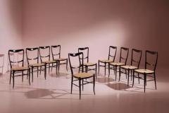  Chiavari Colombo Sanguineti set of 10 Lucciola dining chairs Chiavari Italy 1960s - 4117434