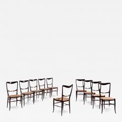  Chiavari Colombo Sanguineti set of 10 Lucciola dining chairs Chiavari Italy 1960s - 4120188