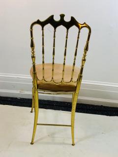  Chiavari HIGH STYLE TRIO OF BRASS CHIAVARI CHAIRS - 1178016