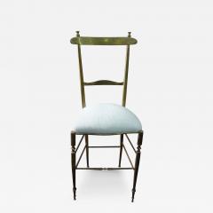 Chiavari Italian Modern Neoclassical Style Brass Chiavari Chair - 3671793