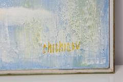  Chichicov Chichicov Signed Mid Century Oil Painting - 1798517