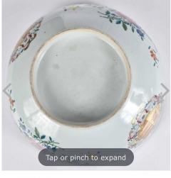  Chinese Porcelain Chinese Export Armorial Bowl Munro and Poyntz circa 1765 - 4579822