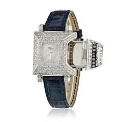  Chopard CHOPARD 18K WHITE GOLD CLASSIQUE FEMME SECRET COMPARTMENT DIAMOND WATCH - 1743674