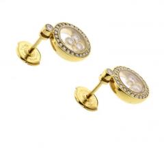  Chopard CHOPARD HAPPY DIAMONDS ROUND DROP EARRINGS - 2896962