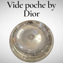  Christian Dior Large silver plated decorative dish or vide poche by Christian Dior - 4581583