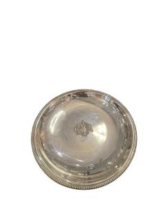  Christian Dior Large silver plated decorative dish or vide poche by Christian Dior - 4581587