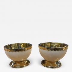  Christian Dior Pair of 2 Unique Christian Dior Decorative Bowls1980s - 3383879