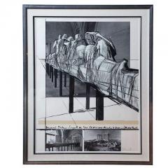  Christo Christo Wrapped Statues Silkscreen Photo Collage circa 1988 - 4702616
