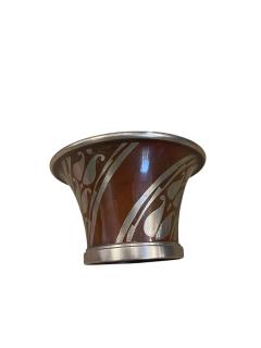  Christofle 1930s Decorative metal vase by Christofle - 4590624