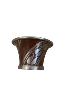  Christofle 1930s Decorative metal vase by Christofle - 4590714