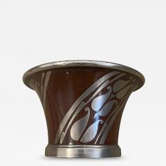  Christofle 1930s Decorative metal vase by Christofle - 4590715