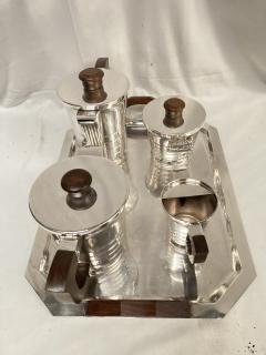  Christofle 1930s Silver plate Tea and coffee set - 4041213