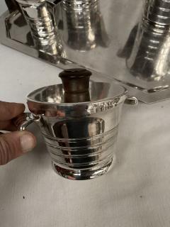  Christofle 1930s Silver plate Tea and coffee set - 4041216