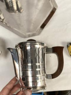  Christofle 1930s Silver plate Tea and coffee set - 4041224