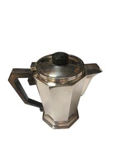  Christofle 1930s Silver plated Art D co tea set in the style of Christofle - 4512993