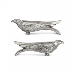  Christofle A 12 piece Art Deco silver plated knife rests set in the manner of Christofle - 2712489