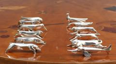  Christofle A Set of 12 Fine French Art Deco Knife Rests by Gallia for Christofle - 2400495