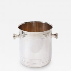  Christofle Art Deco Machine Age Style Christofle Silver Plate Ice Champagne Bucket - 3359998