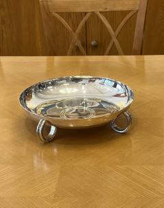  Christofle Art Deco Silver Plated Center Piece by Christofle Designed by Luc Lanel - 4747862