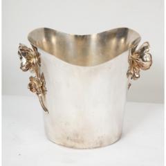  Christofle Christofle Paris Silver Plated Anemone Champagne Bucket Wine Cooler - 1111831
