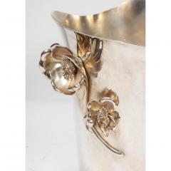  Christofle Christofle Paris Silver Plated Anemone Champagne Bucket Wine Cooler - 1111834