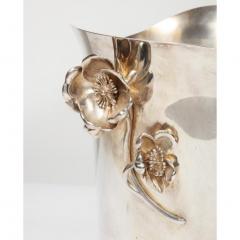  Christofle Christofle Paris Silver Plated Anemone Champagne Bucket Wine Cooler - 1111835