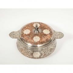  Christofle Christofle Paris an Unusual French Islamic Style Silvered Covered Dish - 1174786