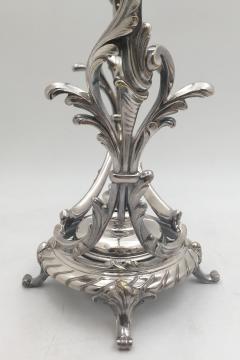  Christofle Christofle Silver Plate Kettle on Stand in Rococo Style - 3247420