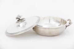  Christofle Elegant Refined French Silver Covered Dish - 2107016