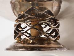  Christofle Ondulations Silver Tazza by Luc Lanel for Christofle circa 1930 - 4783722